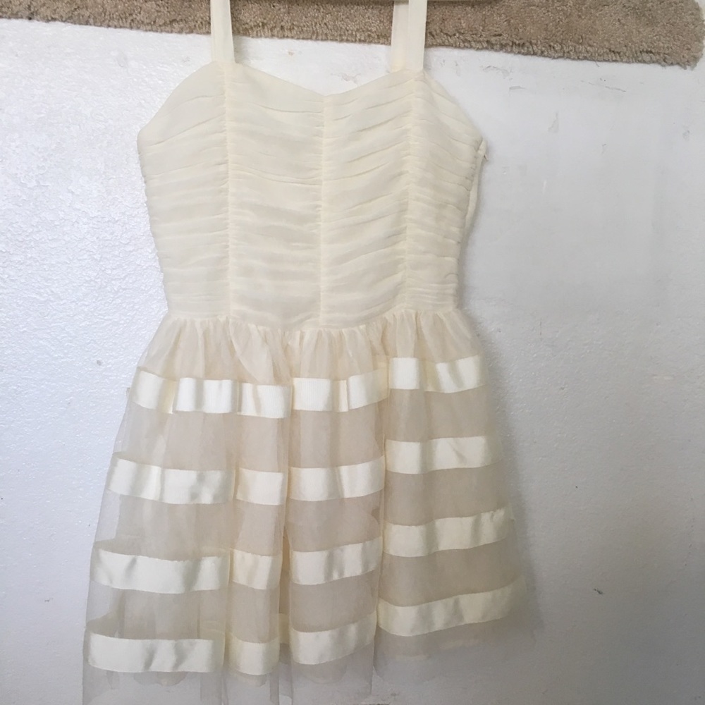 Creme Dress
